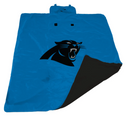 Logo Brands NFL Carolina Panthers NFL All Weather Outdoor Blanket, Team Color, 60'' x 80''