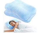Inight Memory Foam Pillows 2 Pack, Cervical Pillow for Neck Pain, Adjustable Contour Pillows for Back & Side Sleeper, Standard, CertiPUR-US