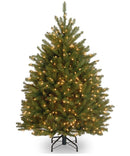 4' Dunhill Fir Tree with Clear Lights Green