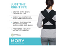 Moby Wrap Baby Carrier | Classic | Baby Wrap Carrier for Newborns & Infants |
