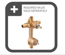 Moen T2900 Gibson Posi-Temp with Built-in 3-Function Transfer Valve Trim Kit, Valve Required, Chrome