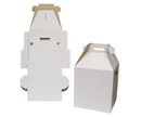 Spec101 Disposable Cake Carrier Tall Cake Caddy 2 or 3 Layer Cake Carrier - 16 Inch Tall 14x14 Cake Box 10-Pack