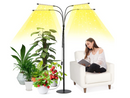 New Long 16h Cycle Multi-Purpose LED Grow Lights for Indoor Plants Full Spectrum, Plant Light for Indoor Plants (Telescopic Bracket, Disc Base), Indoor Fill Light, Floor lamp, Decorative lamp
