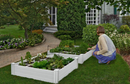 4'x4' Raised Garden Bed White VT17103