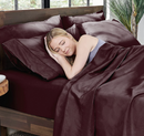 Hotel Sheets Direct 100% Bamboo Sheets - Queen Size Sheet and Pillowcase Set - Cooling, 4-Piece Bedding Sets - Burgundy