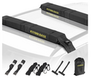 The Soft Roof Rack Pads for Kayak/Sup/Paddleboard/Canoe/Snowboard/Windsurfing, Universal Surfboard Racks for Car Include Tie-Down Straps, Block Surf Racks Suit Cars, SUV, Trucks