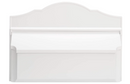 Whitehall 16602 Colonial Wall Mailbox, White