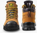 AEGISWARM Steel Toe Work Boots for Men Waterproof Durable Crazy-Horse Non Slip Industrial and Construction Safety Footwear Mens Work Boots (12)