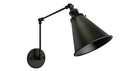 Industrial Wall Sconce Swing Arm Angle Adjustable Vintage Wall Mount Light Sconces for Bedroom,Living Room,Study Room or Office
