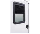 Thin Shade,  Ready for Prepped Lippert, Entry Doors, Black