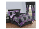20-piece Bed Sets Kenya Patch/Purple Queen