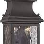 ELK Lighting 47050/2 Forged Provincial Collection 1 Light Outdoor Sconce, 14 x 7 x 5'', Charcoal