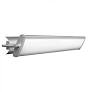 Good Earth Lighting 37.5-inch Seine Linear 2 Light Direct Wire Swivel Vanity Light - Steel Finish- 3500K Bright White - 3-Way Pull Chain - UL Listed