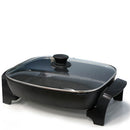 Elite Gourmet  8-Quart Jumbo Electric Skillet Black