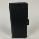 SHIELDON Galaxy Z Fold 3 Case, Genuine Leather Wallet Case with S Pen Holder, RFID Blocking Credit Card Holder Hybrid Case Kickstand Shockproof Cover Compatible with Galaxy Z Fold3 5G (2021) - Black