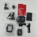 Action Camera 12MP Waterproof 30m Outdoor Sports Video DV Camera 1080P Full HD LCD Mini Camcorder with 900mAh Rechargeable Batteries and Mounting Accessories Kits(Black,)