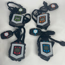 Rechargeable Laser Tag 360° Sensors + Innovative LCDs, HeroSync, 4 Set - Gifts for Teens and Adults Boys & Girls Outdoor Games - Cool Group Activity Family Fun - Gift for Kids Ages 8-12 +  1076