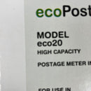 ecoPost ECO20 Compatible Red Ink Cartridge Replacement for Hasler Postage Meter WJ20INK/33000262X (Red)