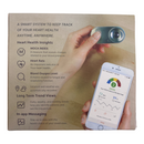 MOCAheart - Wireless Bluetooth Personal Heart Health Tracker including Heart Rate, Blood Oxygen, Blood Velocity, [micro USB cable rechargeable] using with Free tracking APP for iPhone iOS and Android