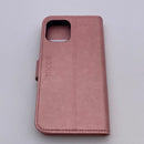 TUCCH Wallet Case for iPhone 12 Pro/iPhone 12 5G, TPU Shockproof Inner Shell, PU Leather RFID Blocking Credit Card Holder Magnetic Stand Flip Cover Compatible with iPhone 12 Pro/12 6.1-inch, Rose Gold