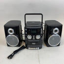 Naxa Portable CD/Cassette/AM/FM System Black
