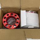 Set of 4 Wheel Spacers-5x4.5 2" 82.5mm Red