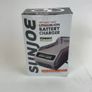 Snow Joe + Sun Joe iCHRG40 EcoSharp Lithium-Ion Battery Charger | 40 Volt , Gray