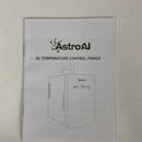 AstroAI Mini Fridge 6 Liter/8 Can Skincare Fridge for Bedroom - Upgraded Temperature Control Panel - AC/DC Thermoelectric Portable Cooler and Warmer for Gift, Skin Care, Foods, ETL Listed (White)