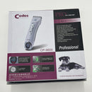 Codos Professional Rechargeable Cordless Pet Dog Grooming Cipper Kits, Hair Trimmers, Electric Shaver with LCD Display Screen