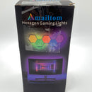 Amailtom Hexagon Lights Remote Controlled, Smart RGB LED Wall Lights Modular Light Panels Touch-Sensitive,DIY Geometric Gaming Lights with Stand,Infinitely Splicing for Gaming Room/Living Room/Bedroom/TV Decor