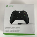 Microsoft 4N6-00001 Xbox Controller + Cable for Windows, Black