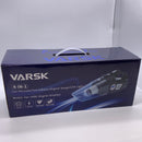VARSK 4-in-1 Car Vacuum Cleaner, Tire Inflator Portable Air Compressor with Digital Tire Pressure Gauge LCD Display and LED Light, 12V DC Air Compressor Pump, 15FT Cord, Bonus HEPA Filter and Nozzles