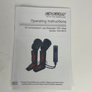 CINCOM Leg Massager for Circulation with Heat, Foot Calf and Thigh Air Compression Leg Compression Massager with 3 Modes 3 Intensities and 2 Heating Levels, for Pain Relief, Edema, RLS, Gift Choice