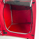 EBAY Mispace Portable Twin Compartment Show House Cat Cage/Condo - Easy to Fold & Carry Kennel - Comfy Puppy Home & Dog Travel Crate with Portable Carry Bag/Hammocks/Mats and Litter Box