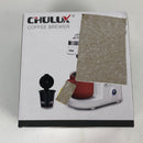 CHULUX Single Cup Coffee Maker Brewer,One Touch Function Compact Pod Mini Coffee Machine with Reusable Coffee Filter Cup,White