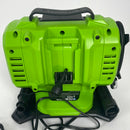 Greenworks 24V Portable Air Compressor - Cordless Tire Inflator, MAX 160 PSI, 2 Power Sources, Auto Shut Off, for Car, Bicycle, Motocycle, Air Boat, Inflatables, Tool-Only