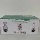 High Brain Bulb Camera,Wireless PTZ WiFi Home Security Camera with E27