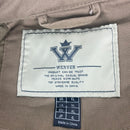 WenVen Men's Utility Outdoor Jacket Soft Cotton Coat (Khaki, XL)