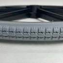 Invacare 1026363 24” Pneumatic Flat Free Composite Wheelchair Wheel