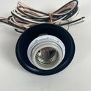 Quoizel TFKM1508VB Kami Tiffany Mini Pendant Lighting, 1-Light, 100 Watts, Vintage Bronze (9'' H x 8'' W)