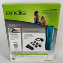 Andis 73515 Pulse Li 5 Cord/Cordless Grooming Clipper for Dogs, Cats and Equine, Teal