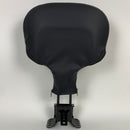 PBYMT Black Adjustable Driver Rider Backrest Compatible for Harley Davidson Touring Road King Electra Glide Street Glide 2009-2022.