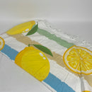 Whale Flotilla 4 Pack 100% Cotton Beach Towel (35x70 Inch), Oversized Soft Absorbent Camping Pool Travel Towel with Stripe Fruit Pattern for Kids and Adults
