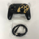 Switch Pro Controller, Enhanced Wireless Controller with Dual Vibration, Adjustable Turbo, Wake Up & Screenshot Function, Compatible with Nintendo Swich/Switch Lite/Switch OLED(Monster Hunter Rise Edition)