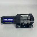 REINDEER New 12V Winch 3500 lb Load Capacity Electric Winch kit Steel Cable Wire Rope with Hawse Fairlead Waterproof IP67 with Wireless Remotes