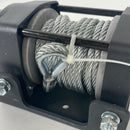 REINDEER New 12V Winch 3500 lb Load Capacity Electric Winch kit Steel Cable Wire Rope with Hawse Fairlead Waterproof IP67 with Wireless Remotes