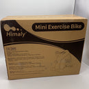 Mini Exercise Bike, Under Desk Bike Pedal Exerciser Portable Foot Cycle Arm & Leg Peddler Machine with LCD Screen Displays