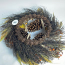22IN Autumn Pinenut Wreath