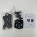 Vehicle blackbox DVR,Dash Camcorder, 1080P Full HD Dash Cam, 2.4 inch Screen, Dual Lens, 5 Meters Cable to Rear Camera,Night Vision, 170° Wide Angle, Loop Recording