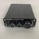 Fosi Audio BT10A Bluetooth 5.0 Stereo Audio Amplifier Receiver 2 Channel Class D Mini Hi-Fi Integrated Amp for Home Passive Speakers 50W x 2 TPA3116